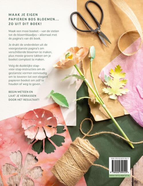Bloemen in een boek