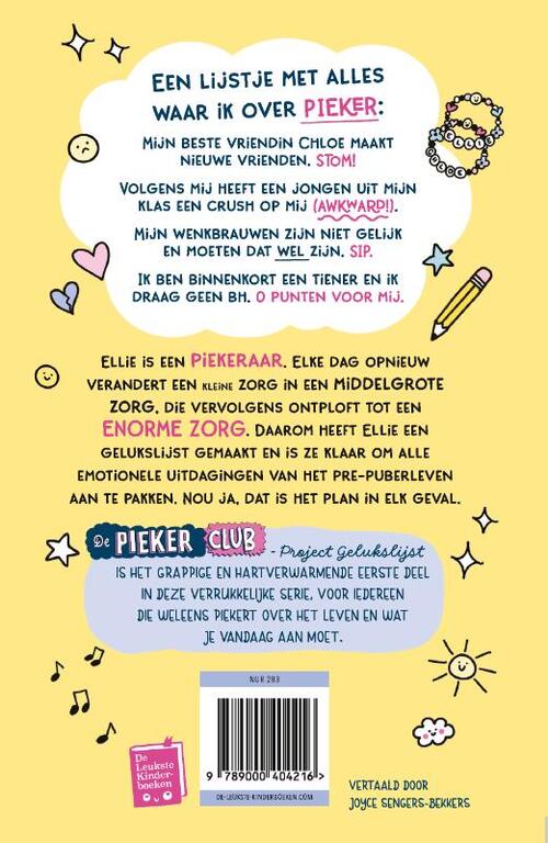 De Piekerclub - Project Gelukslijst
