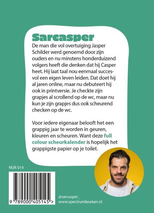 De Sarcasper Scheurkalender 2027
