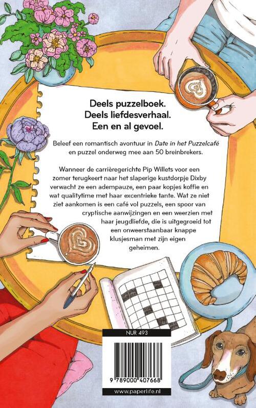 Date in het puzzelcafé