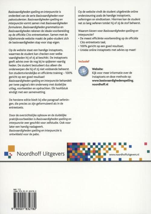 Basisvaardigheden spelling en interpunctie