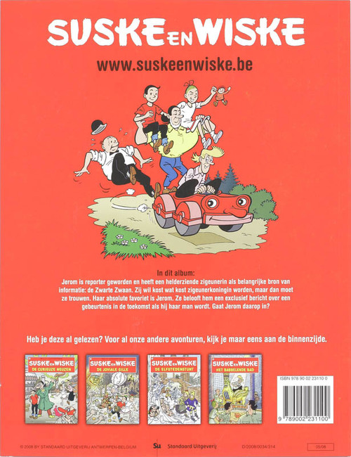 Suske en Wiske 123 - De zwarte zwaan
