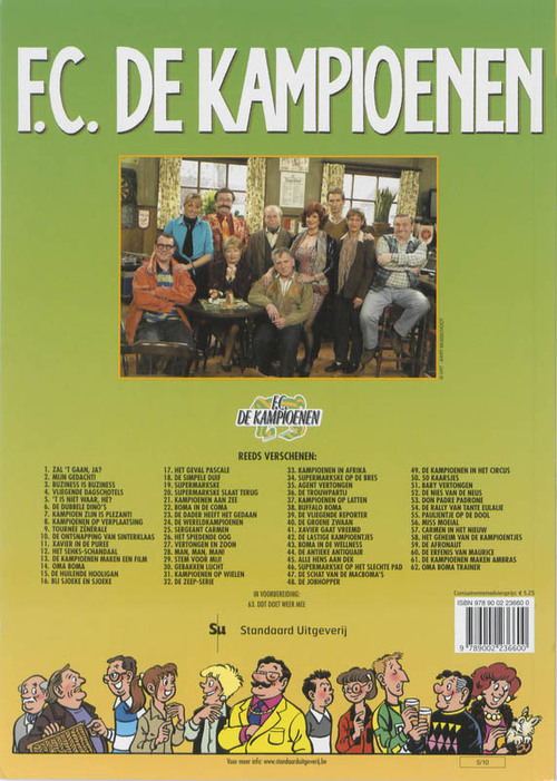 F.C. De Kapioenen 62 - Oma Boma trainer