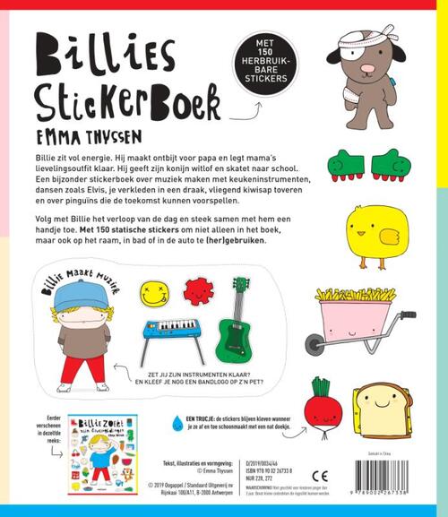 Billie's stickerboek