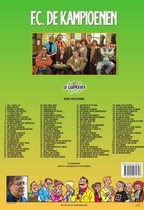 F.C. De Kampioenen 104 - De bronzen beker