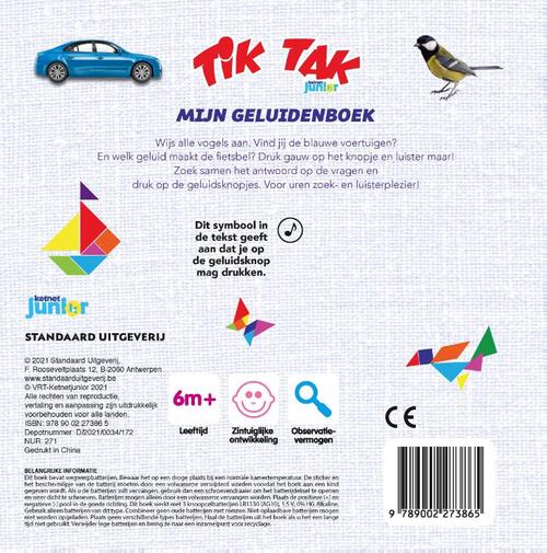 Tik Tak Mijn geluidenboek