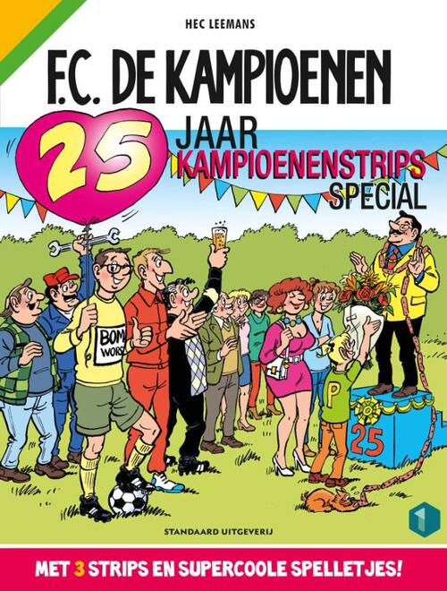 25 jaar F.C. De Kampioenen-strips-special