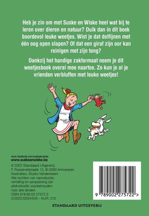 Weetjes over dieren en natuur Boek 9789002275722 Bruna