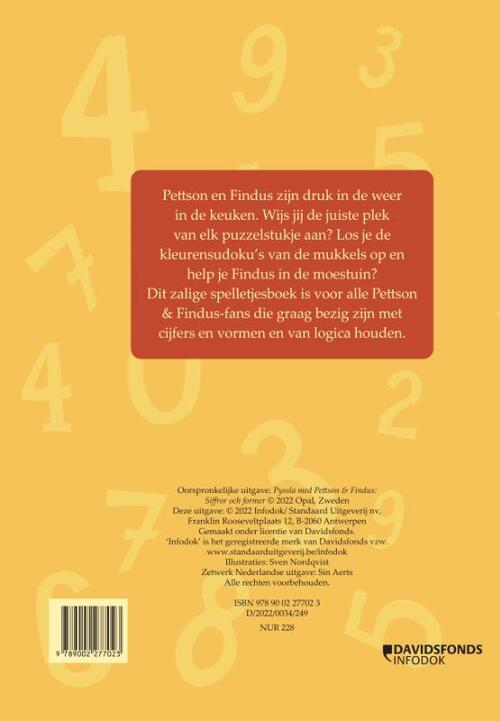 Pettson en Findus: cijfers en vormen