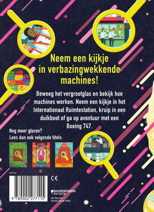 Groot gluurboek: machines
