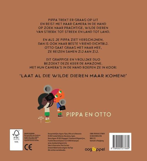 Pippa en Otto in de amazone - een pop-upboek