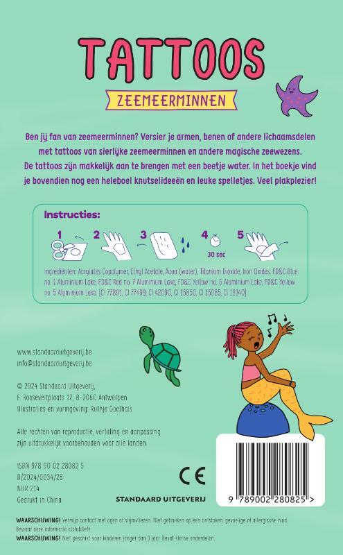 Tattoos: zeemeerminnen