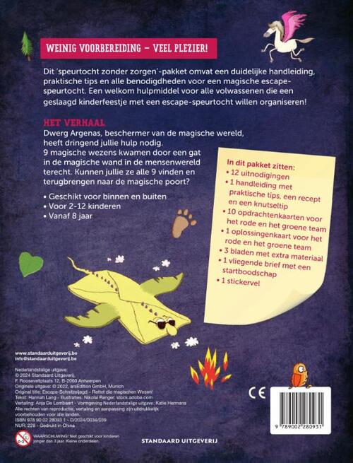 Escape-speurtocht: Red de magische wezens!