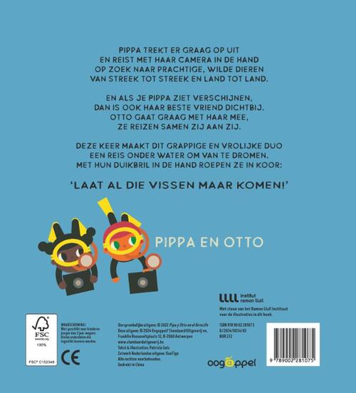 Pippa en Otto en het koraalrif - een pop-upboek