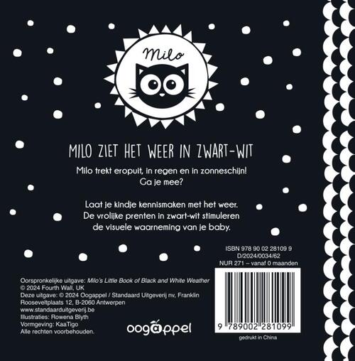 Milo ziet het weer in zwart-wit
