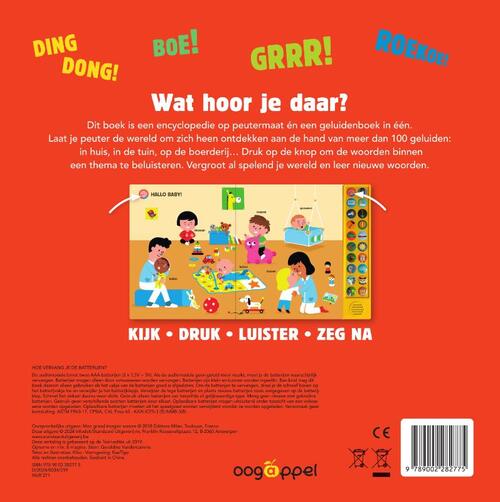 Mijn grote geluidenboek - 100 geluiden