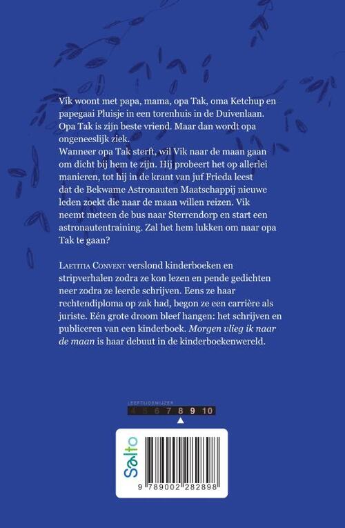 Morgen vlieg ik naar de maan