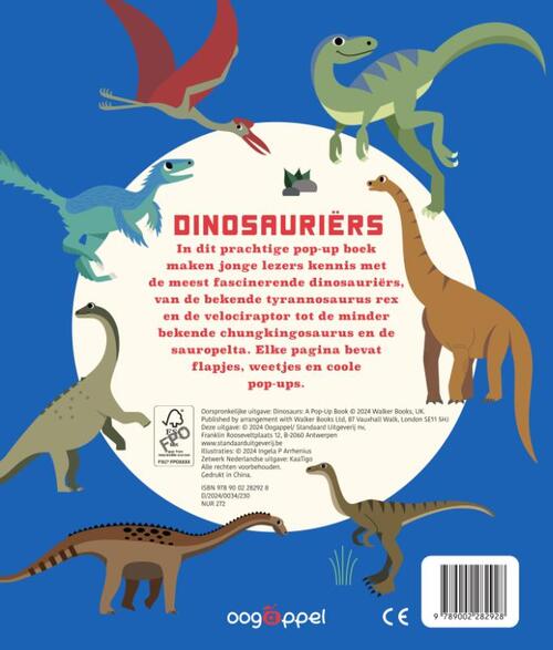 Dinosauriërs Een pop-upboek