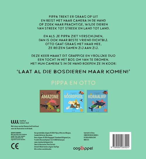 Pippa en Otto in het bos - Een pop-upboek