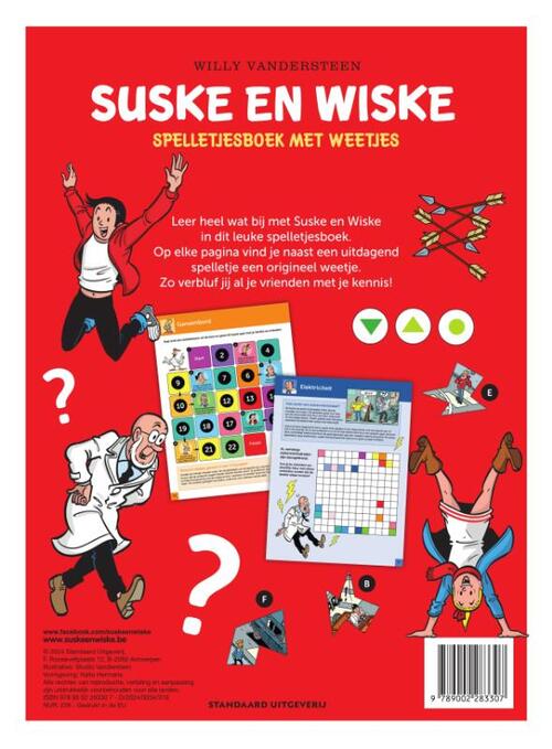 Suske en Wiske: Spelletjesboek met weetjes