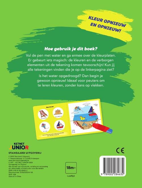 Tik Tak: Kleuren met water voor de kleintjes