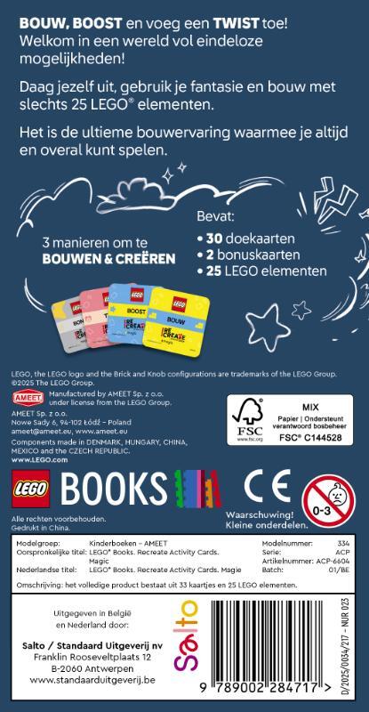 Lego ReCreate Activity Cards: Magie