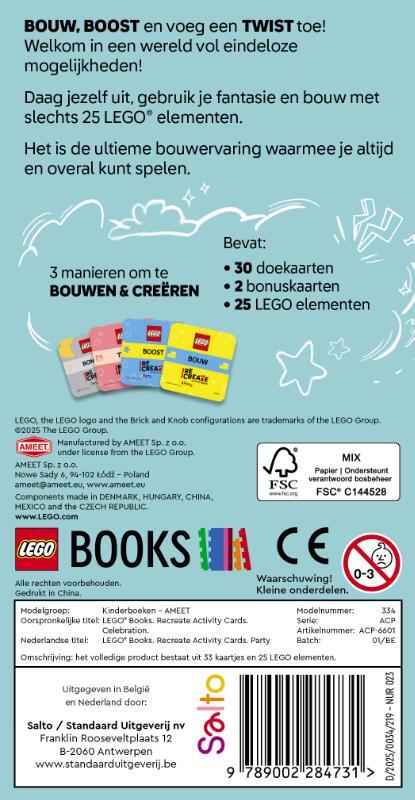 Lego ReCreate Activity Cards: Party