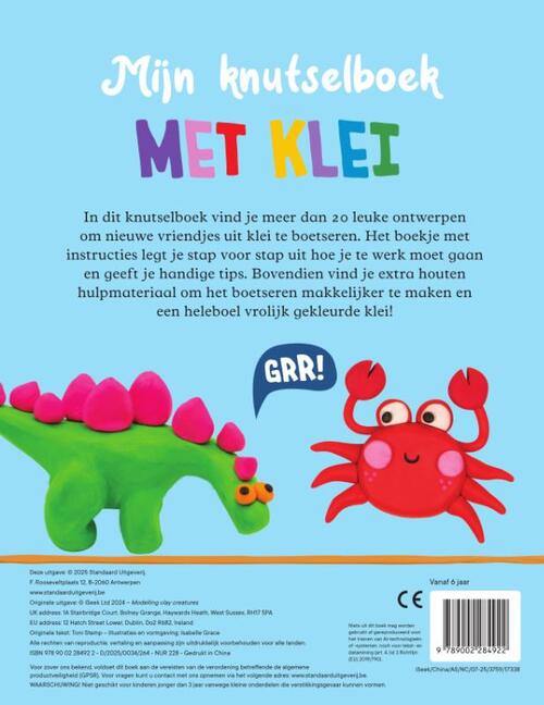 Mijn knutselboek met klei