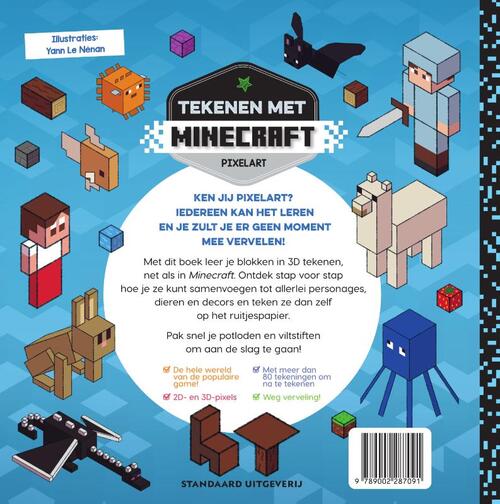Tekenen met Minecraft Pixelart