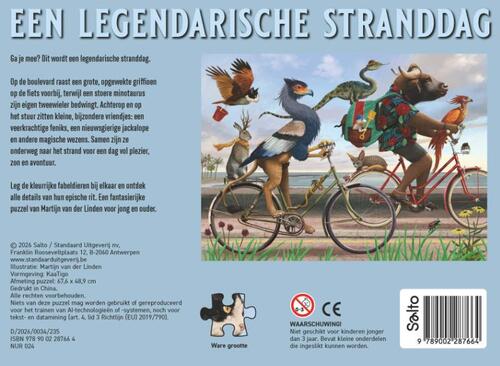 Puzzel Een Legendarische Stranddag