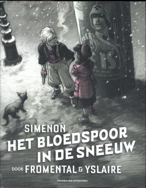 Het bloedspoor in de sneeuw