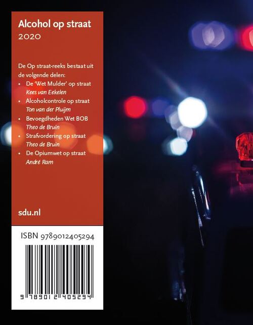 Alcoholcontrole op straat 2020