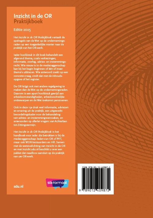 Inzicht in de OR Praktijkboek