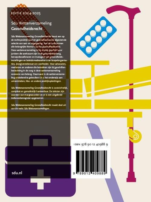 Sdu Wettenverzameling Gezondheidsrecht