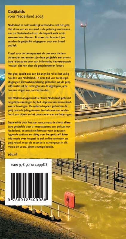 Getijtafels voor Nederland