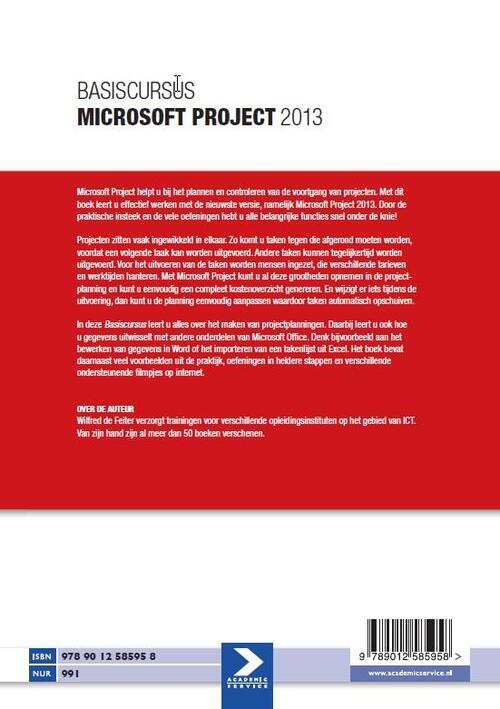 Basiscursus Microsoft Project 2013