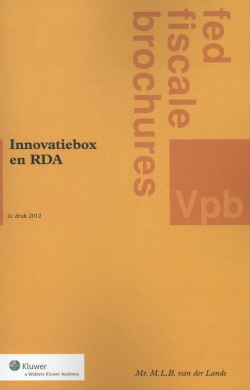 Innovatiebox en RDA