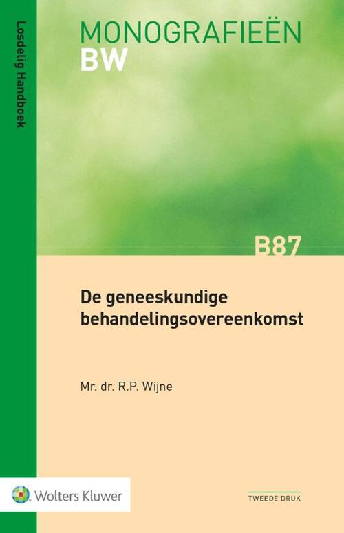 De geneeskundige behandelingsovereenkomst