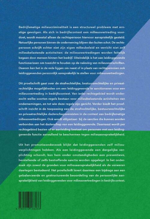 Milieuaansprakelijkheid van leidinggevenden