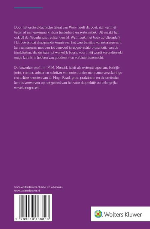 Hoofdzaken verzekeringsrecht