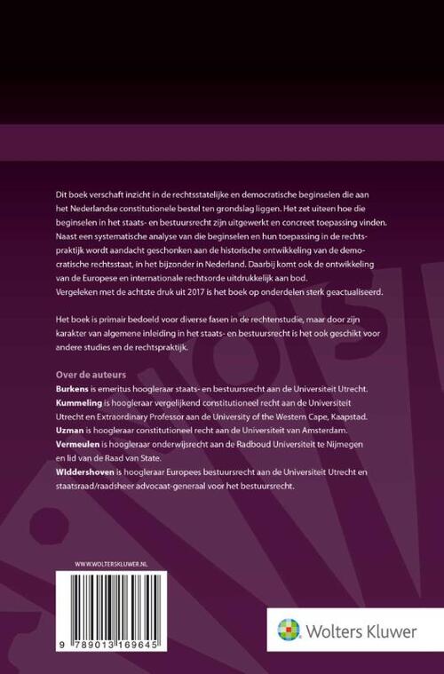 Beginselen van de democratische rechtsstaat