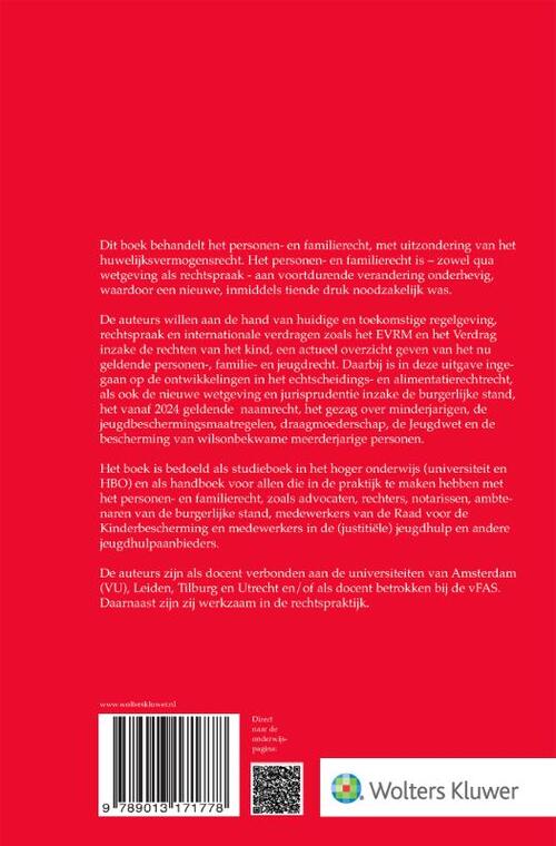 Het hedendaagse personen- en familierecht