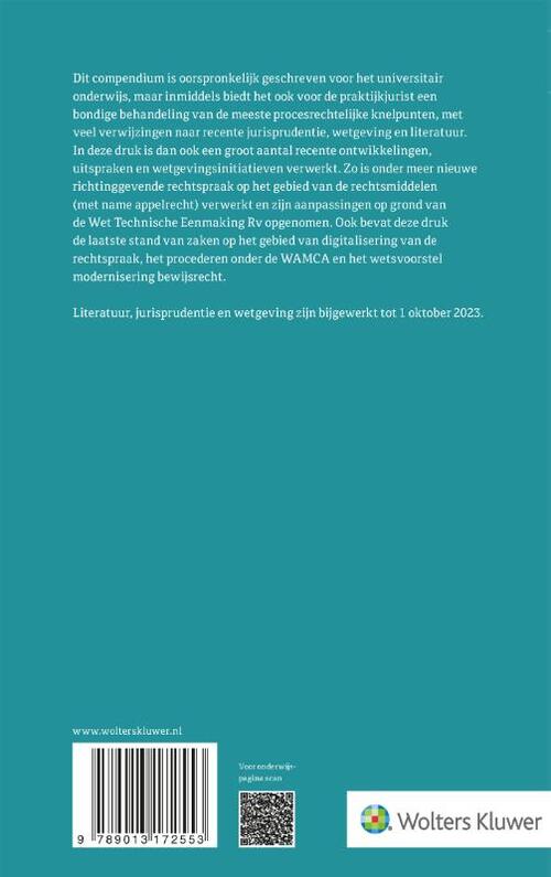 Compendium van het burgerlijk procesrecht