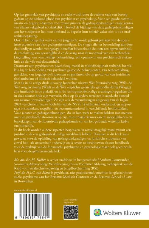 De psychiatrie in het Nederlandse recht