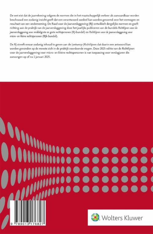 Richtlijnen voor de jaarverslaggeving voor micro- en kleine rechtspersonen