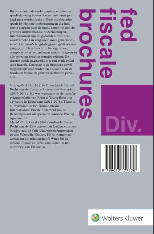 Inleiding in transfer pricing