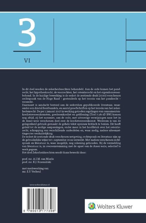 Asser 3-VI Zekerheidsrechten