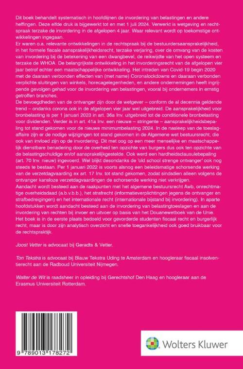 Invordering van belastingen