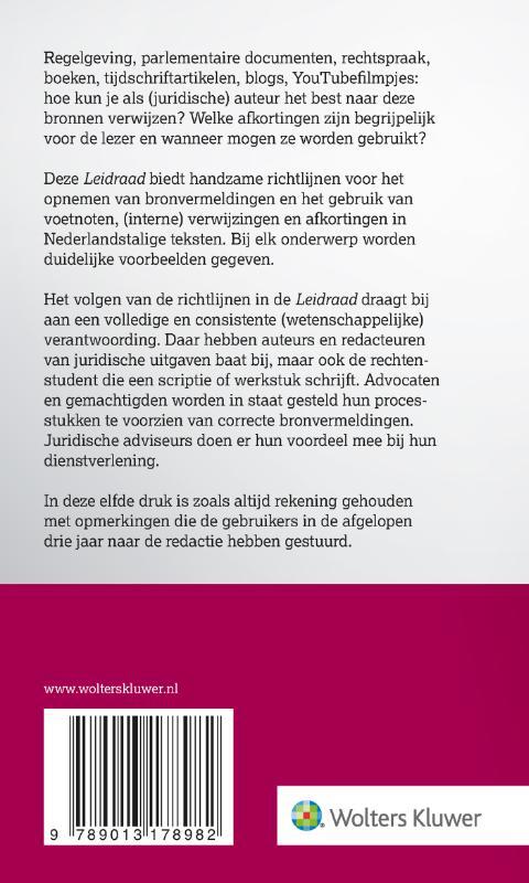 Leidraad voor juridische auteurs