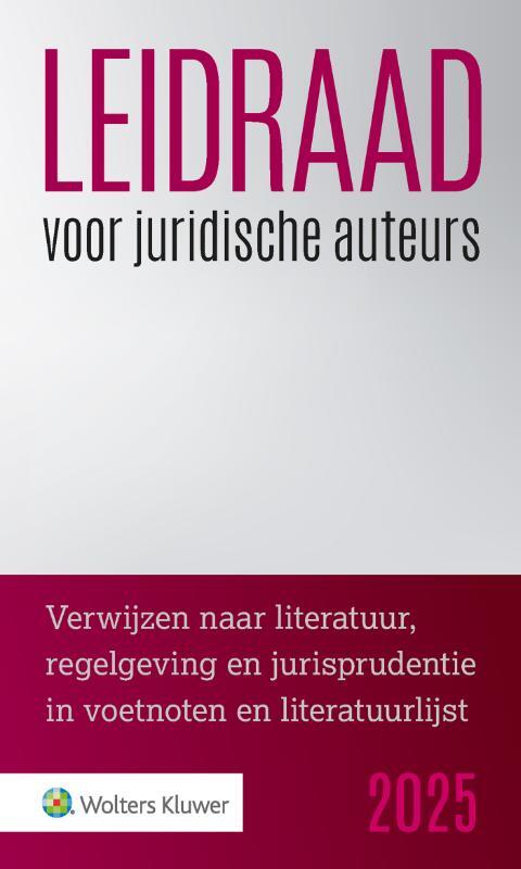 Leidraad voor juridische auteurs